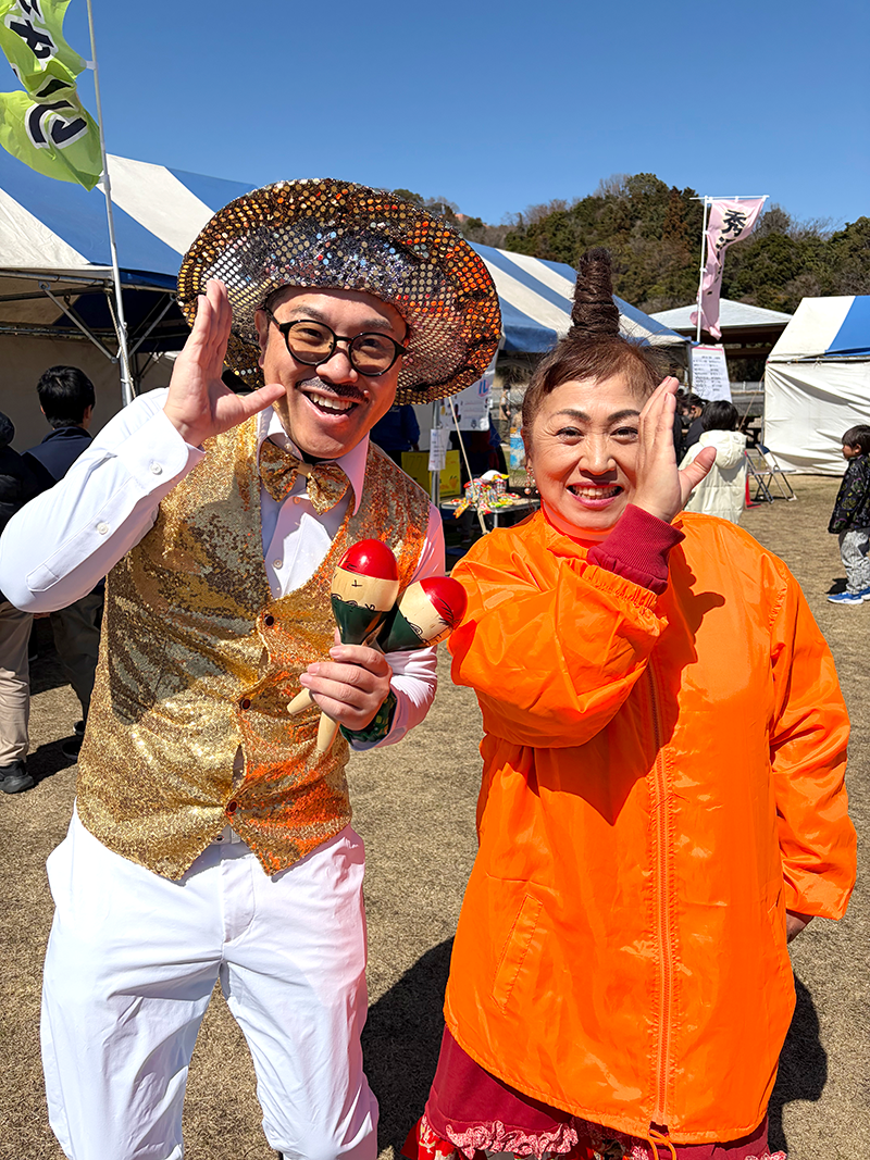 【しいたけひろし】秀渓まつりで熱唱!!