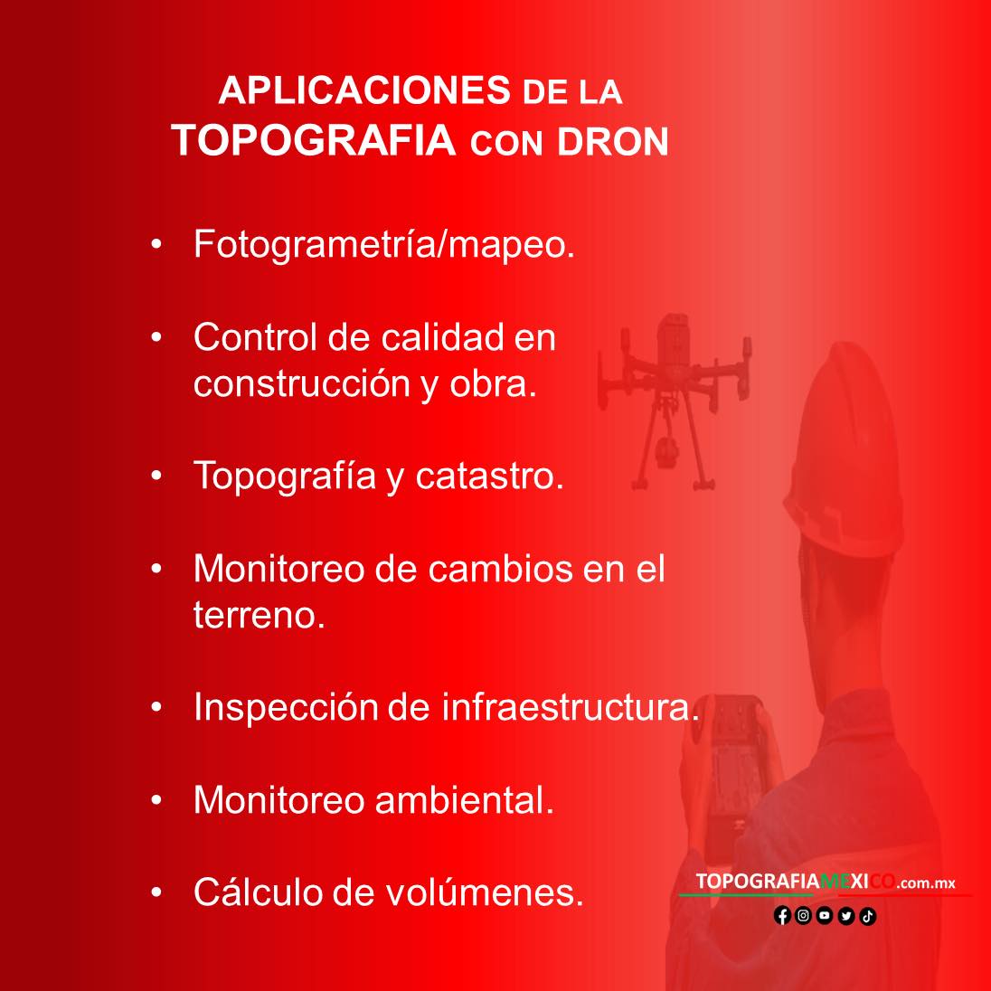 aplicaciones de un dron en la topografia fotogrametria