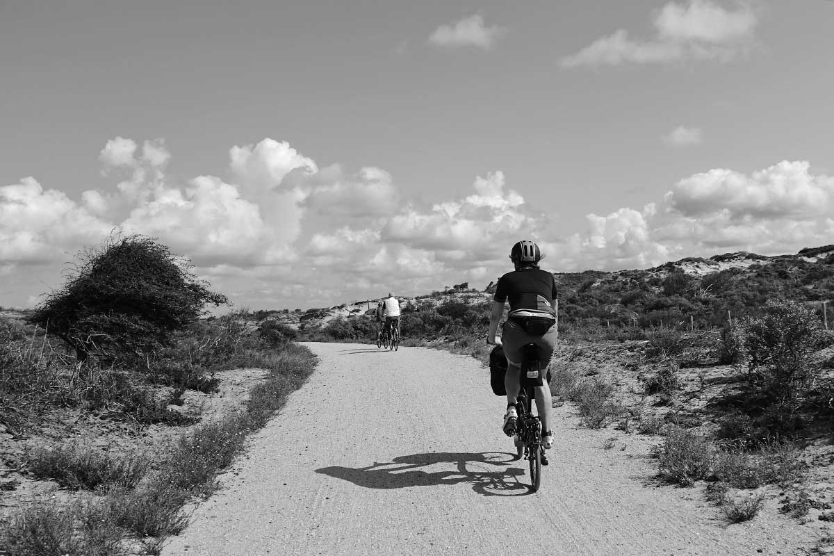 Urlaub mit dem Faltrad Brompton in Holland