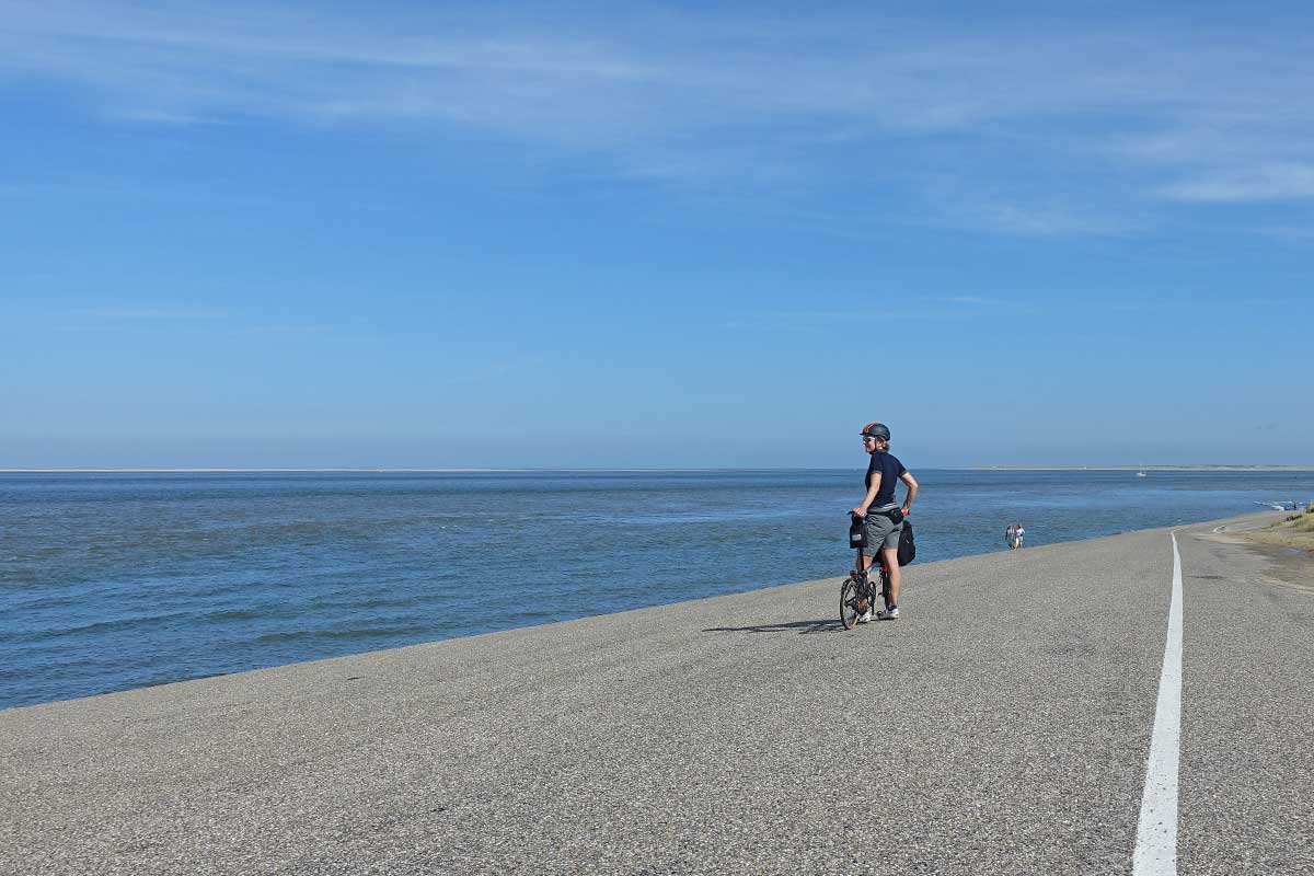 Urlaub mit dem Faltrad Brompton in Holland