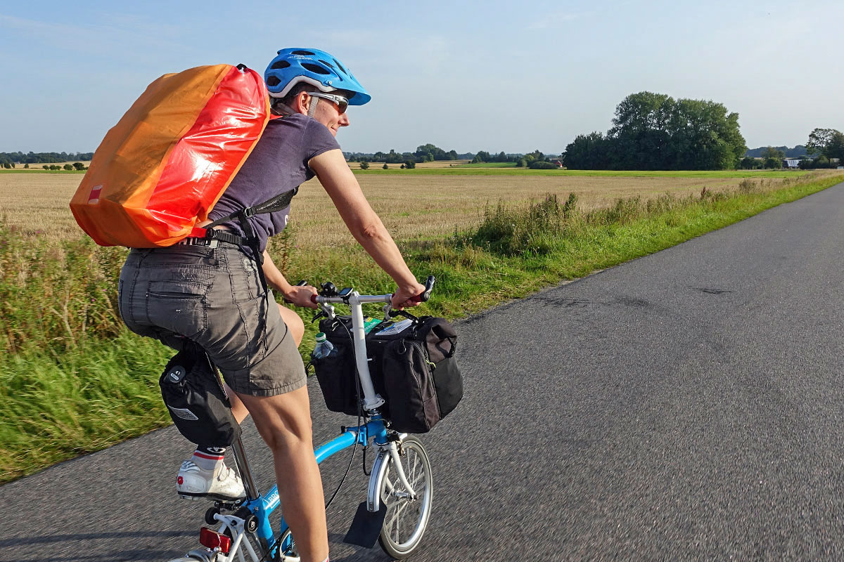 Urlaub mit dem Faltrad Brompton in Dänemark und Schweden