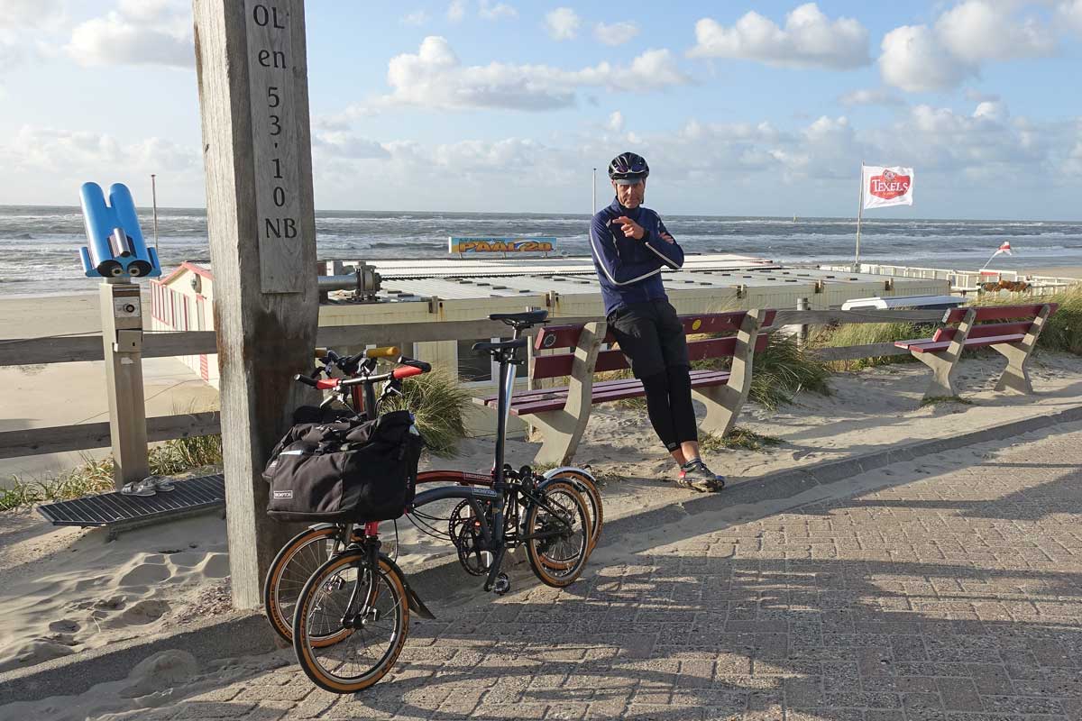 Urlaub mit dem Faltrad Brompton in Holland