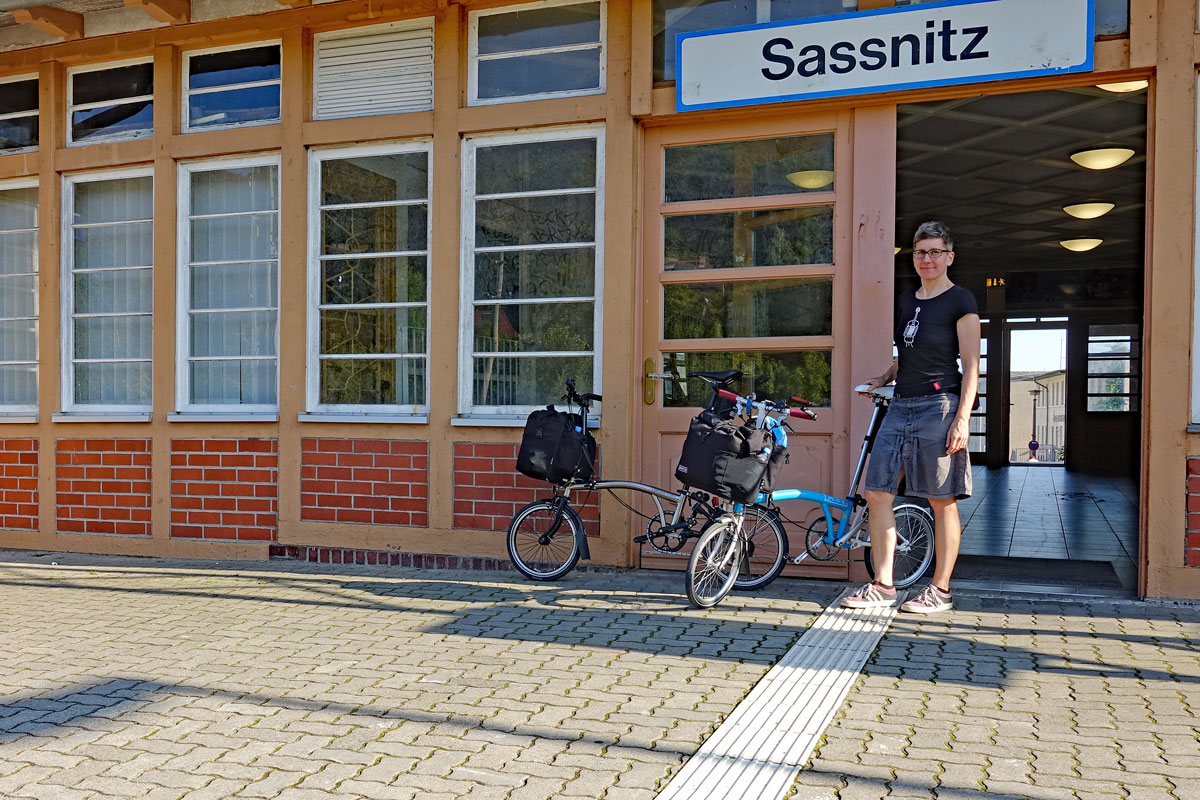 Urlaub mit dem Faltrad Brompton in Dänemark und Schweden