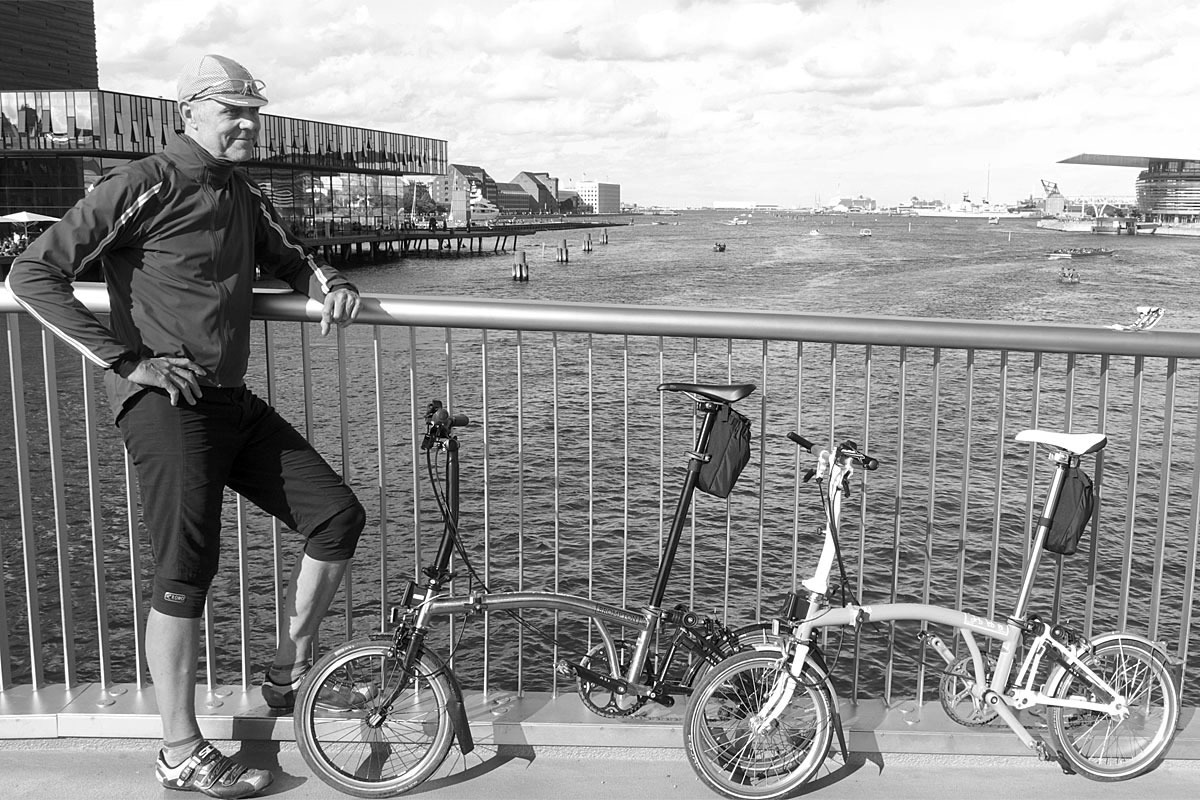 Urlaub mit dem Faltrad Brompton in Dänemark und Schweden
