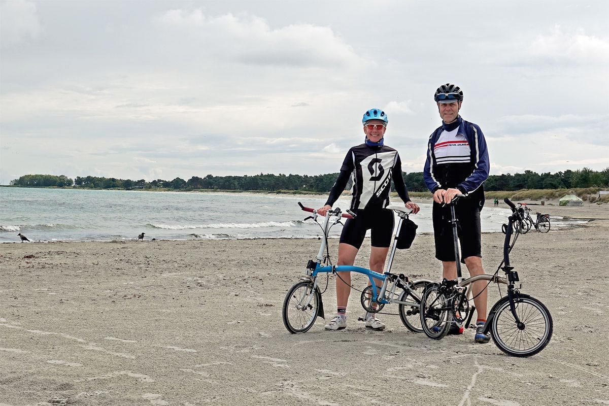 Urlaub mit dem Faltrad Brompton in Dänemark und Schweden