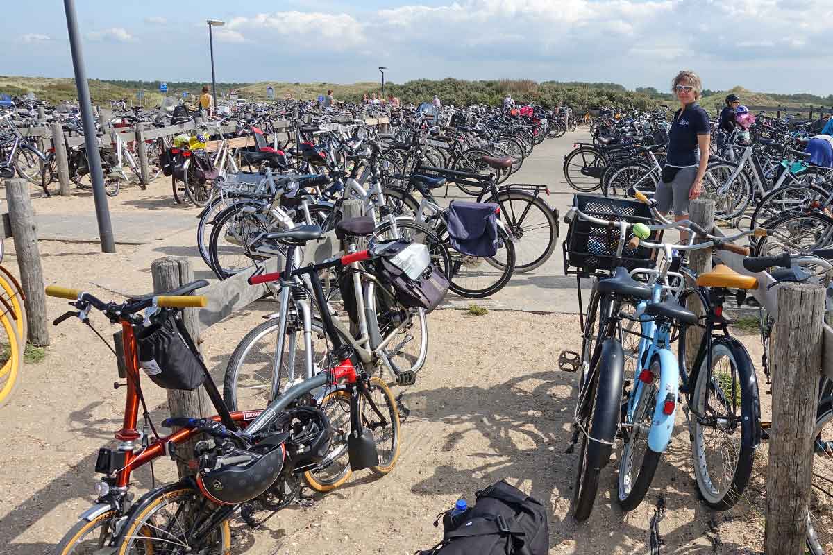 Urlaub mit dem Faltrad Brompton in Holland