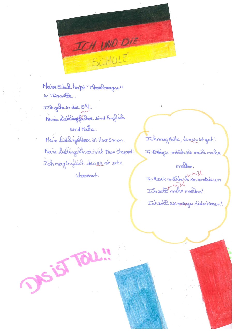 Page De Garde Allemand 5eme
