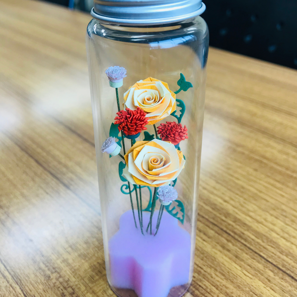 Ｃちゃん作「Into the bottle」