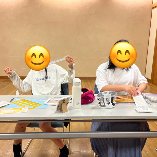 Rちゃん・Sちゃん 作業中