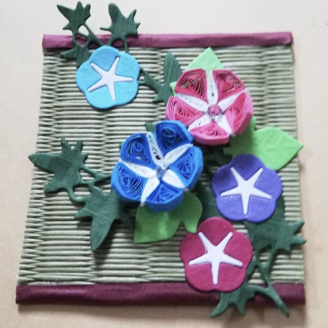 Mさん作「朝顔」