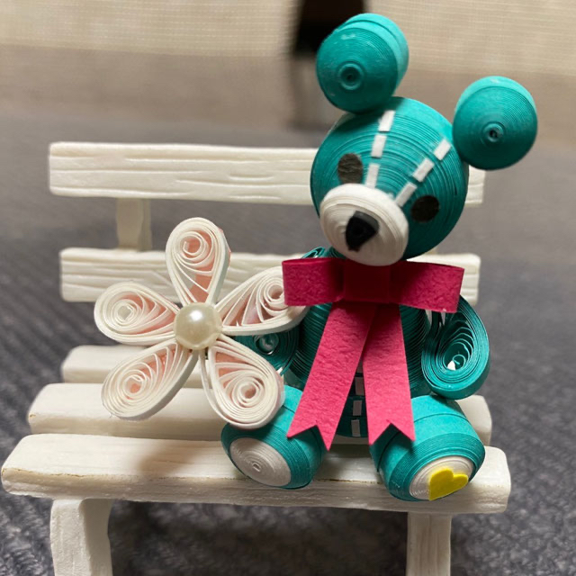 Cちゃん作「テディベア」