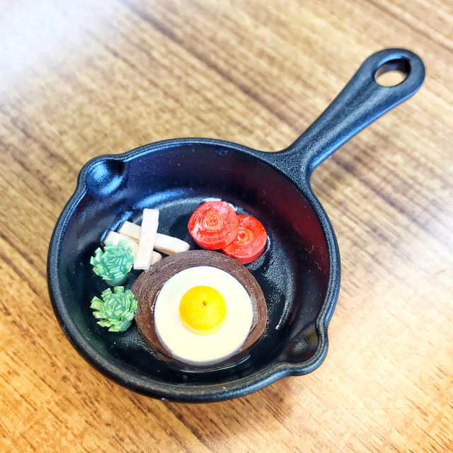 Ｃちゃん作「フライパンチャーム」