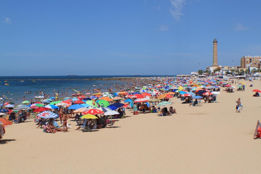 Perfekter Strand von Chipiona