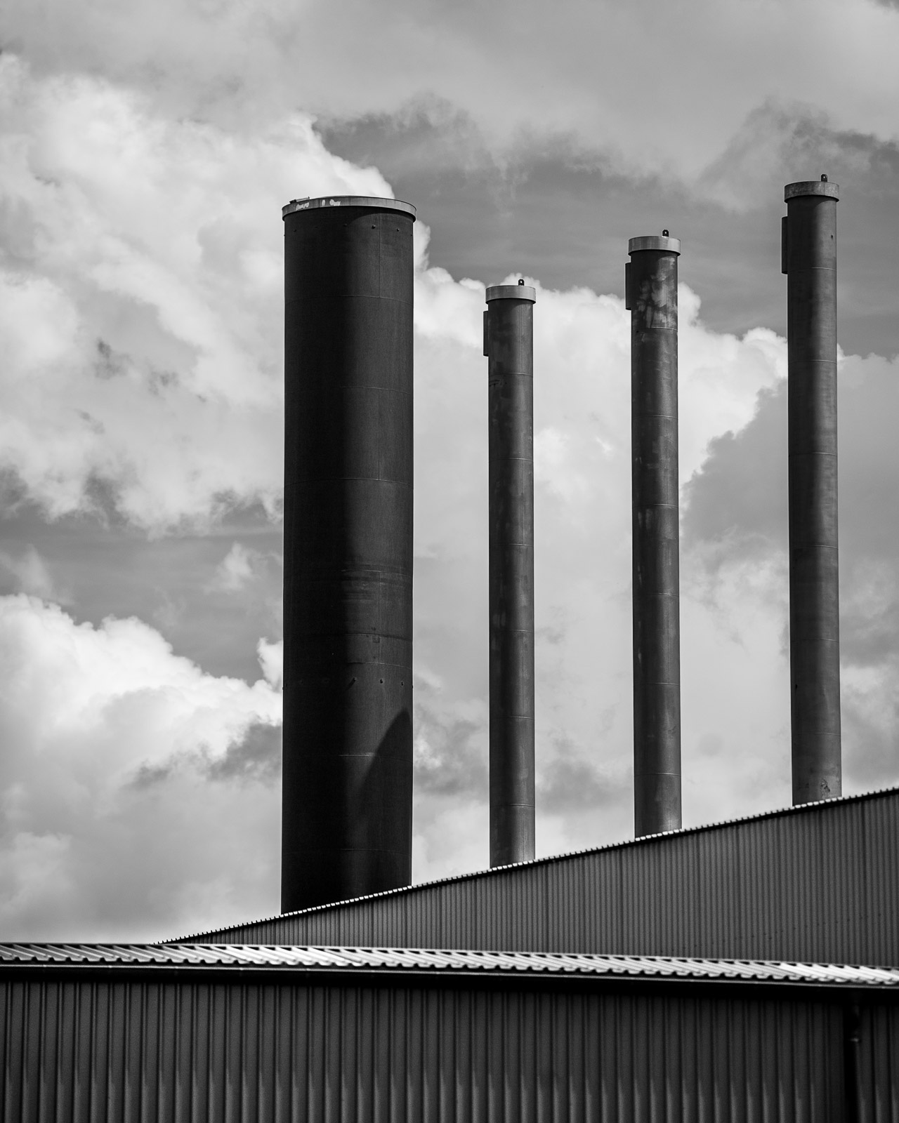 Smoke stacks, Berlin