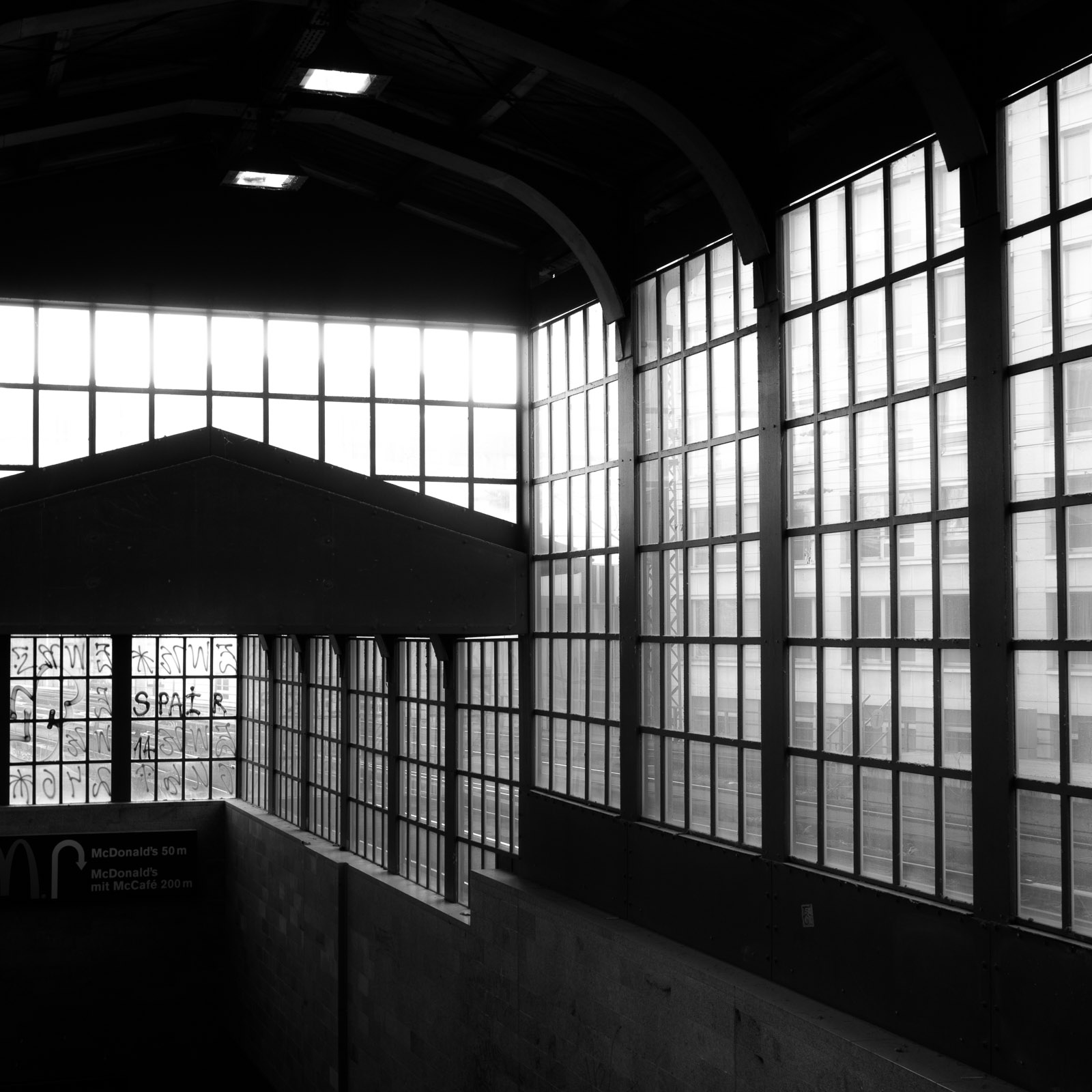 Access to railway platform, Berlin