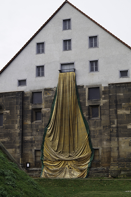 Goldvorhang Ostfassade©Bernd Aury