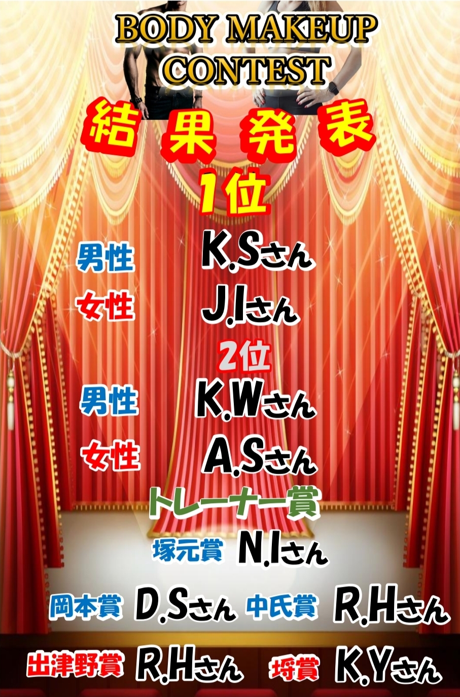 結果発表
