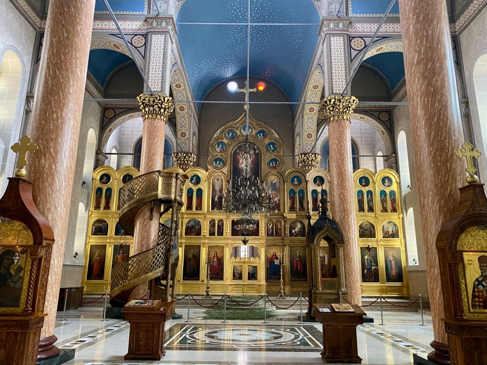 Eine orthodoxe Kirche…