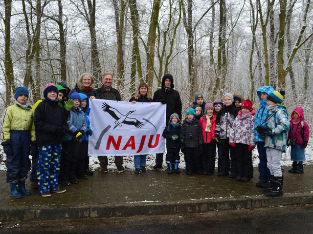 Gruppenbild: Gründung der neuen NAJU Gruppe in Wolfenbüttel