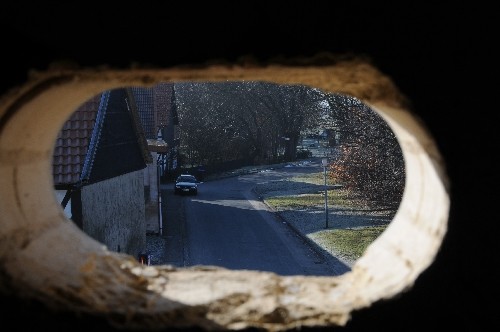 Die LandE hat ein erstes Loch in die Südwand gestemmt