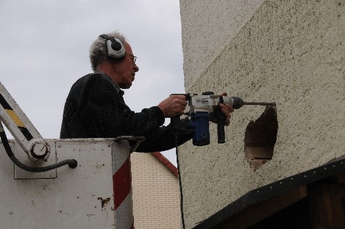 Tatkraft und Technik kommen zum Einsatz