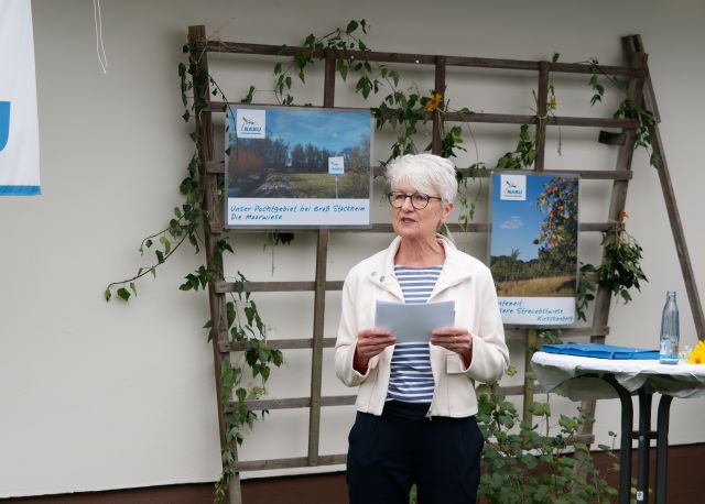Unsere Landrätin, Christiana Steinbrügge begrüßt die Anwesenden und hält ein Grußwort.