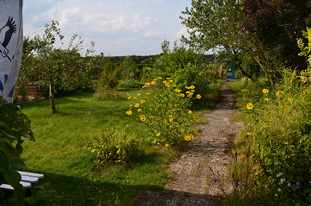 Sommer im Garten.