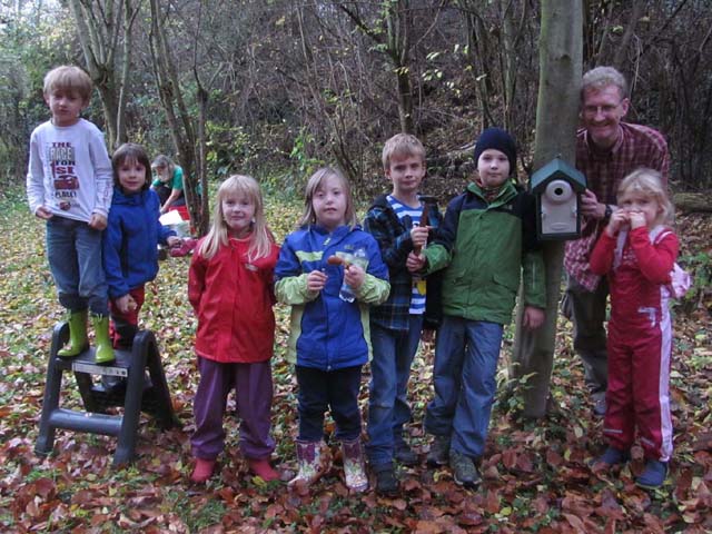 Die Gruppe mit Dirk Nitsche.
