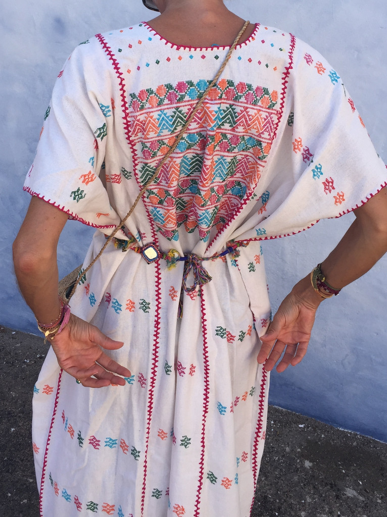 mexican kaftan dress