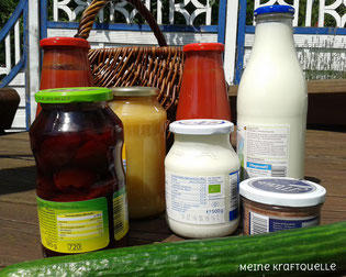 Plastikfrei Einkaufen, Meine Kraftquelle, Vorräte im Glas, Einkauf auf dem Hofladen, umweltfreundliches Einkaufen