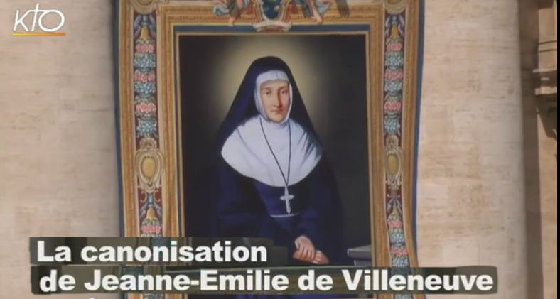 KTO fala sobre a canonização de Jeanne Emilie