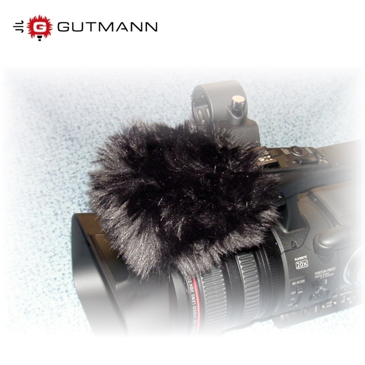 Gutmann Mikrofon Windschutz für Panasonic HC-X1000 HC-X1000E 