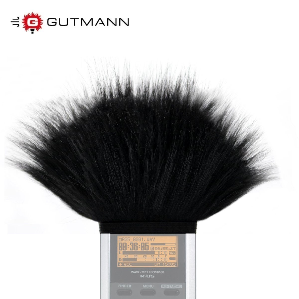 Gutmann Mikrofon Windschutz für Apple iPhone 12 Mini/iPhone SE Grey 