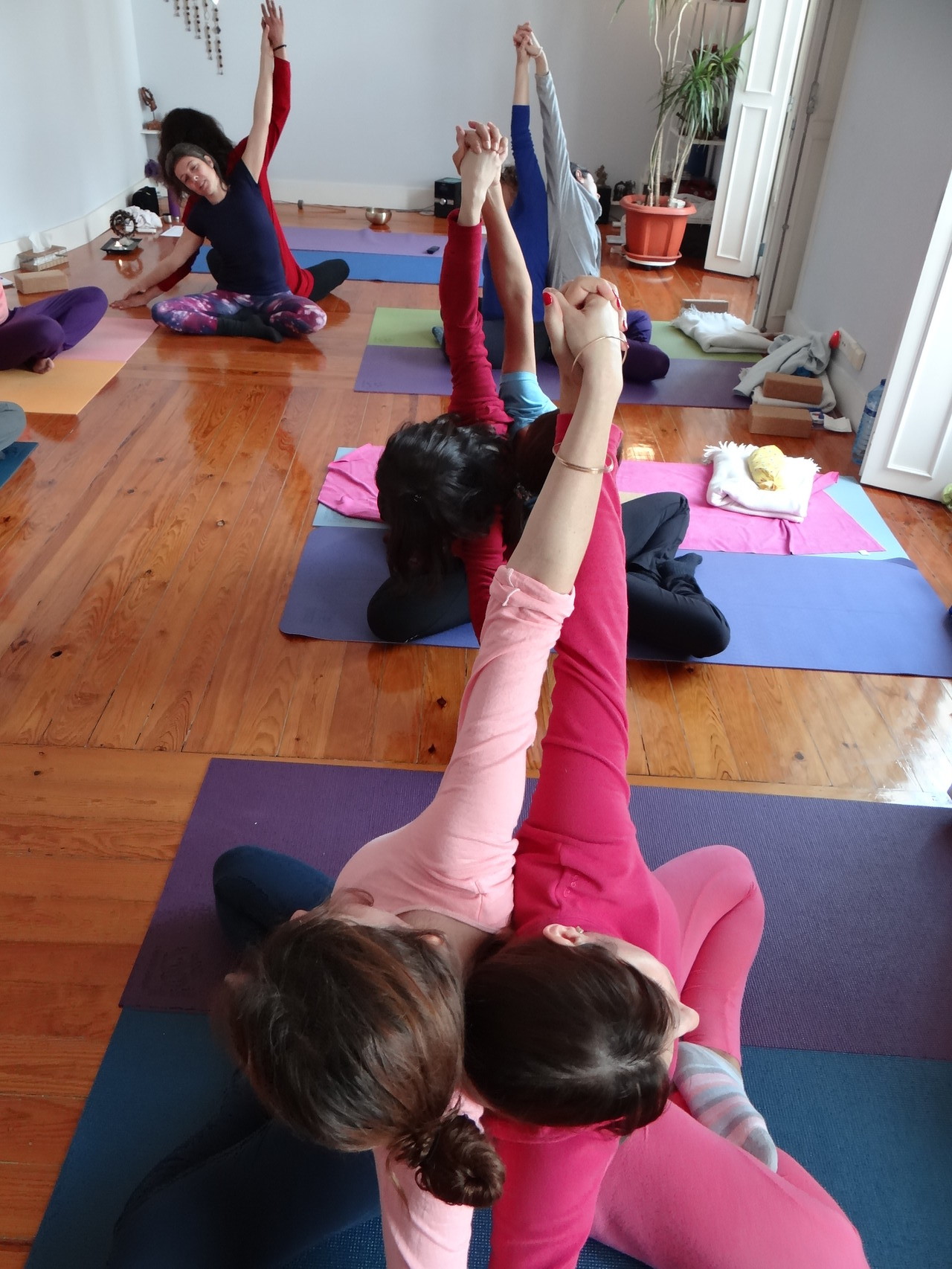 Workshop de Yoga a Pares com Lina Afonso & Sílvia Morais, 21fev2015