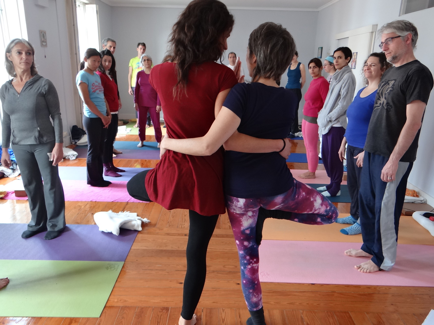 Workshop de Yoga a Pares com Lina Afonso & Sílvia Morais, 21fev2015