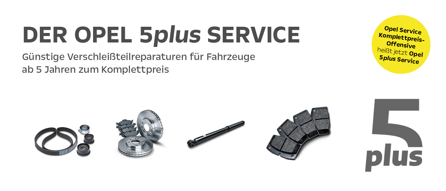 Der Opel 5plus Service