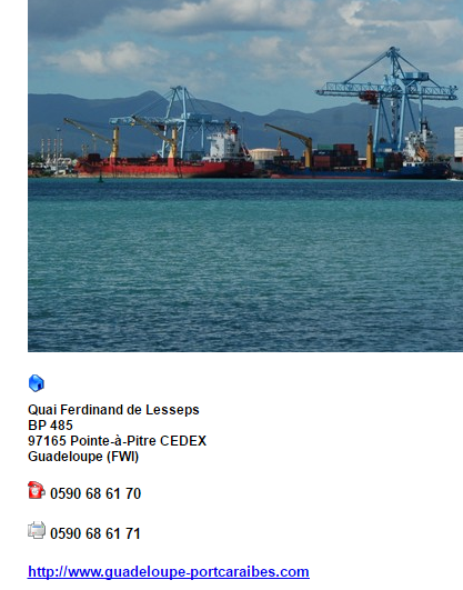 _ Ports de Guadeloupe _