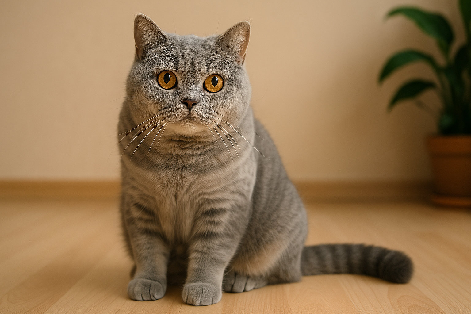 British Kurzhaar Katze