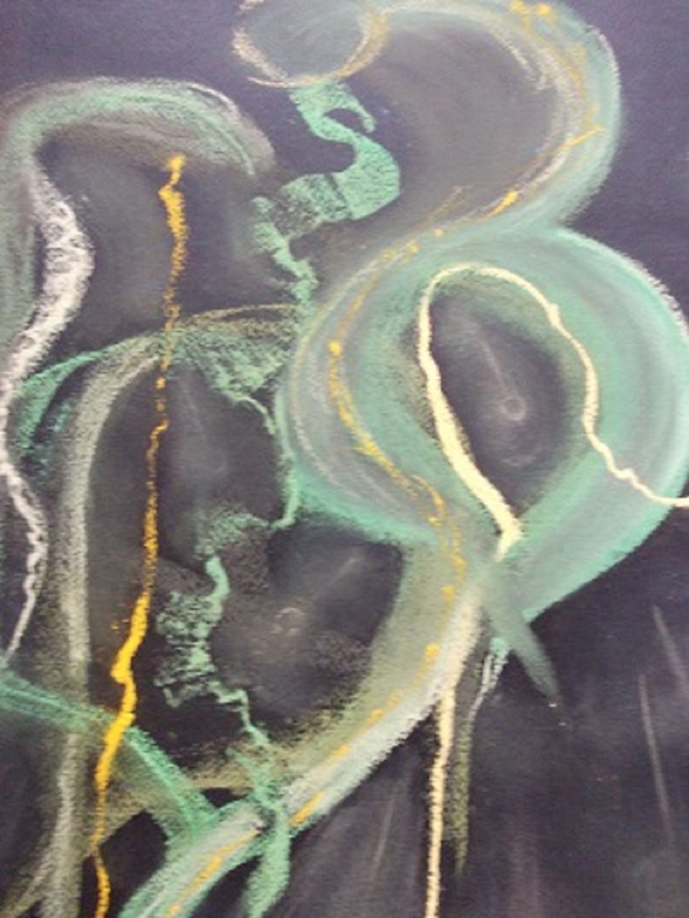 Eruption grün