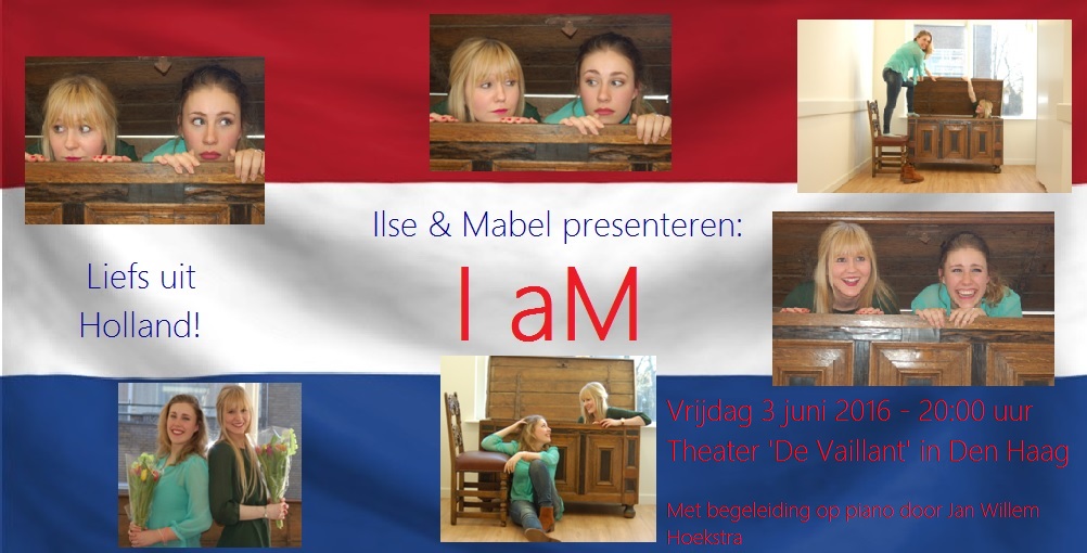 Duoconcert 'I aM' flyer