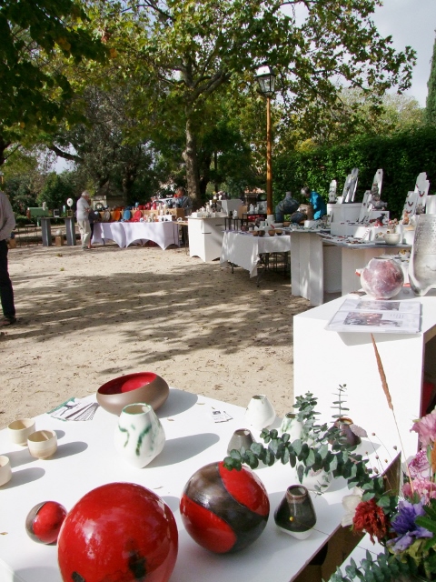Exposition au Nomad' à saint-Vincent-de-Barbeyrargues