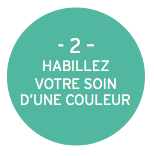 Choisissez la couleur d'ambiance de votre pièce. Bleu, vert, orange, rouge ou violet ?