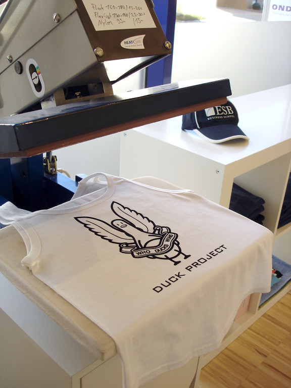 Flock Druck TShirts mit Druck, Textilien, Textildruck Reutlingen Systemdesign