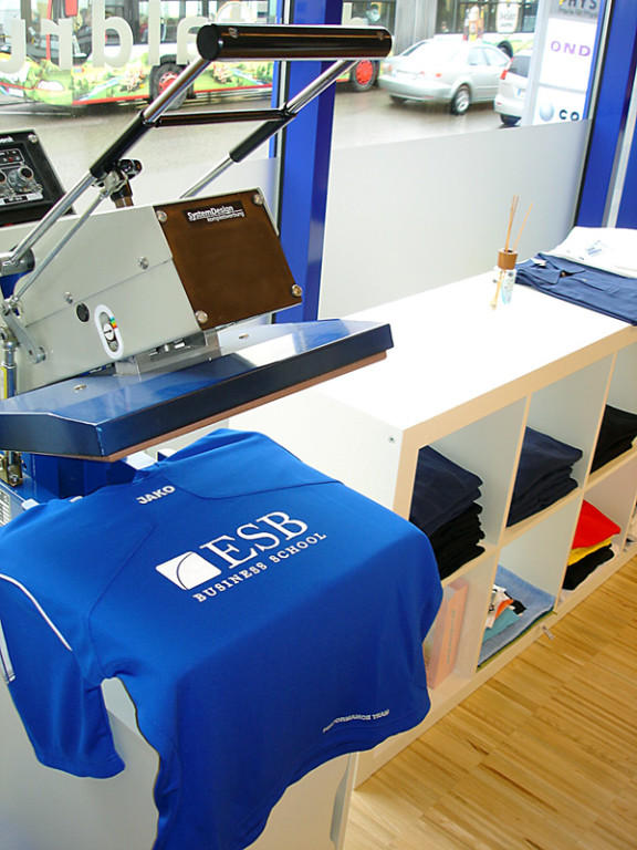 Flock Druck TShirts mit Druck, Textilien, Textildruck Reutlingen Systemdesign