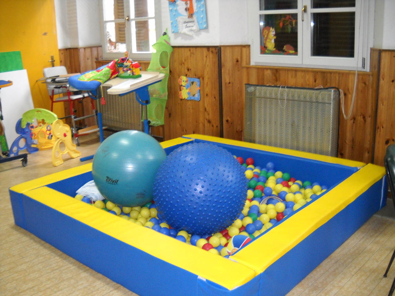 la piscina multisensoriale