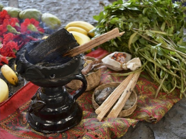 Sahuma para sanar.