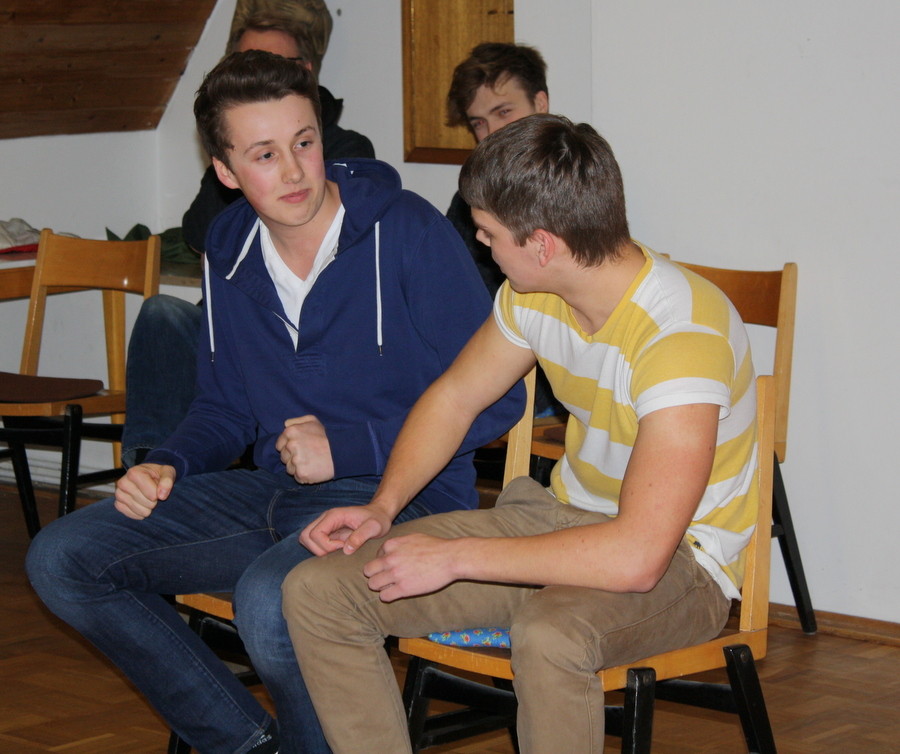 Szenenimprovisation 1, beim Casting, (Bild: Laura Berndt)