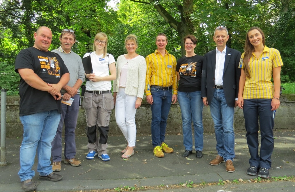 Andreas Wudi (LRFB), Dr. Jürgen Bauer (UKGM), Julia Jochem (IKEA), Britta Haunert (UKGM), Frank Detert (IKEA), Susanne Burzel (LRFB), Matthias Späth (MfK), Lena Bolte (IKEA)