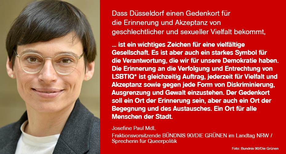 Bild: Statement von Josefine Paul, Vorsitzende Grüne Landtagsfraktion NRW