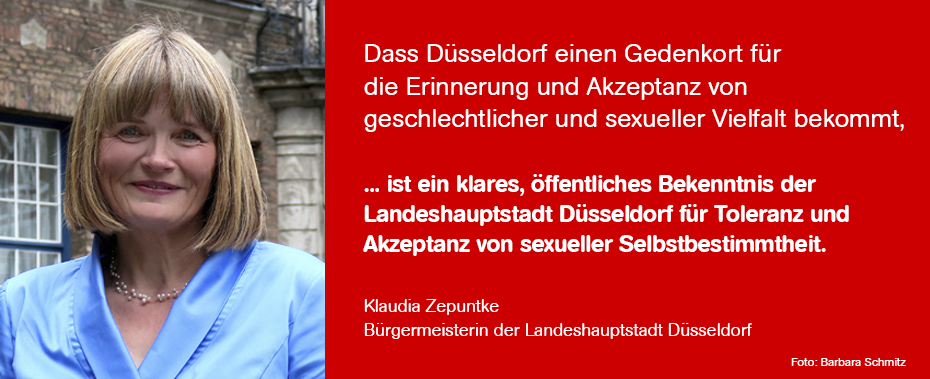 Bild: Statement von Klausia Zepuntke, Bürgermeisterin